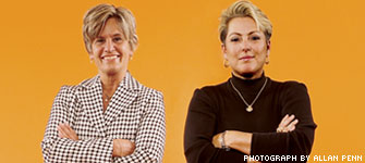 Gina Pellegrini and Dina Dwyer-Owens