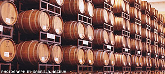 Bronco Wine Barrels