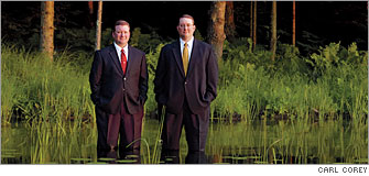 David (left) and Brian Eliason