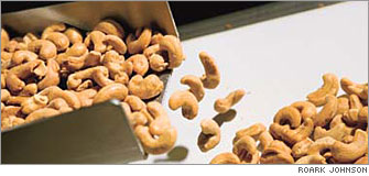 Koeze's cashews Koeze's cashews