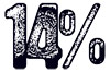 14%