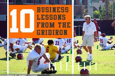 10 Business Lessons from the Gridiron