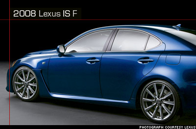 Step Inside the 2008 Lexus IS F