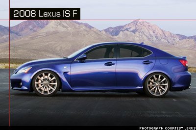 Step Inside the 2008 Lexus IS F