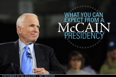What You Can Expect from a McCain Presidency