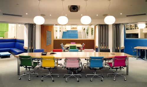 <p class='hname'> <a href='http://www.inc.com/ss/worlds-coolest-offices-2010/innovative-interiors'>Kirshenbaum Bond & Partners West</a> | <a href='http://www.inc.com/ss/worlds-coolest-offices-2010/innovative-interiors'>Jensen Architects</a> | San Francisco, California | Innovative Interiors </p>