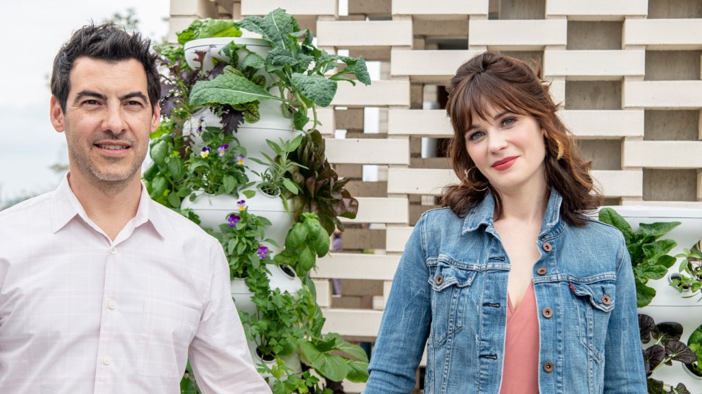 Zooey Deschanel's New Startup Makes a Smart Vegetable Garden That Fits