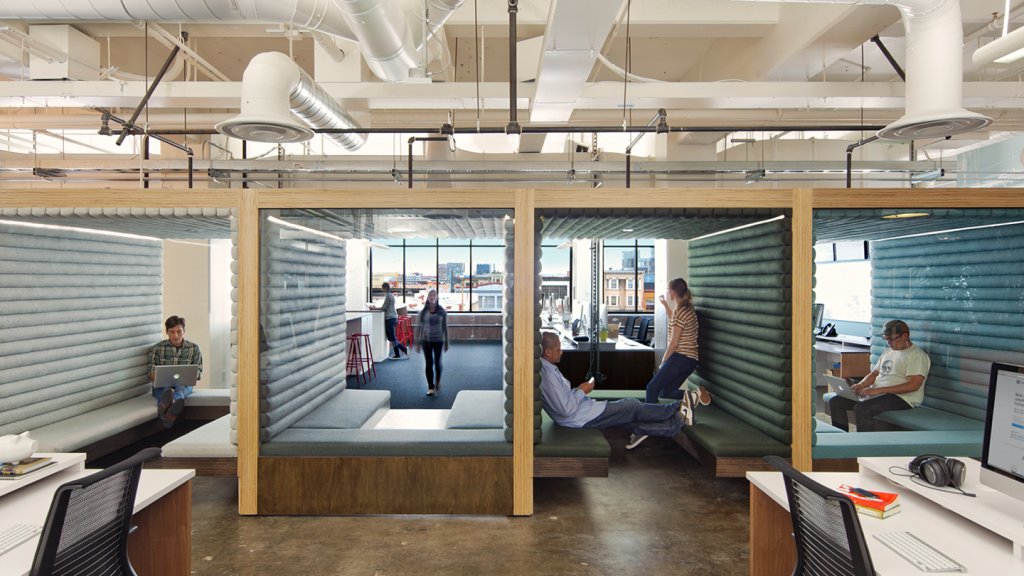 Inside the Latest OfficeDesign Craze Hot Desking