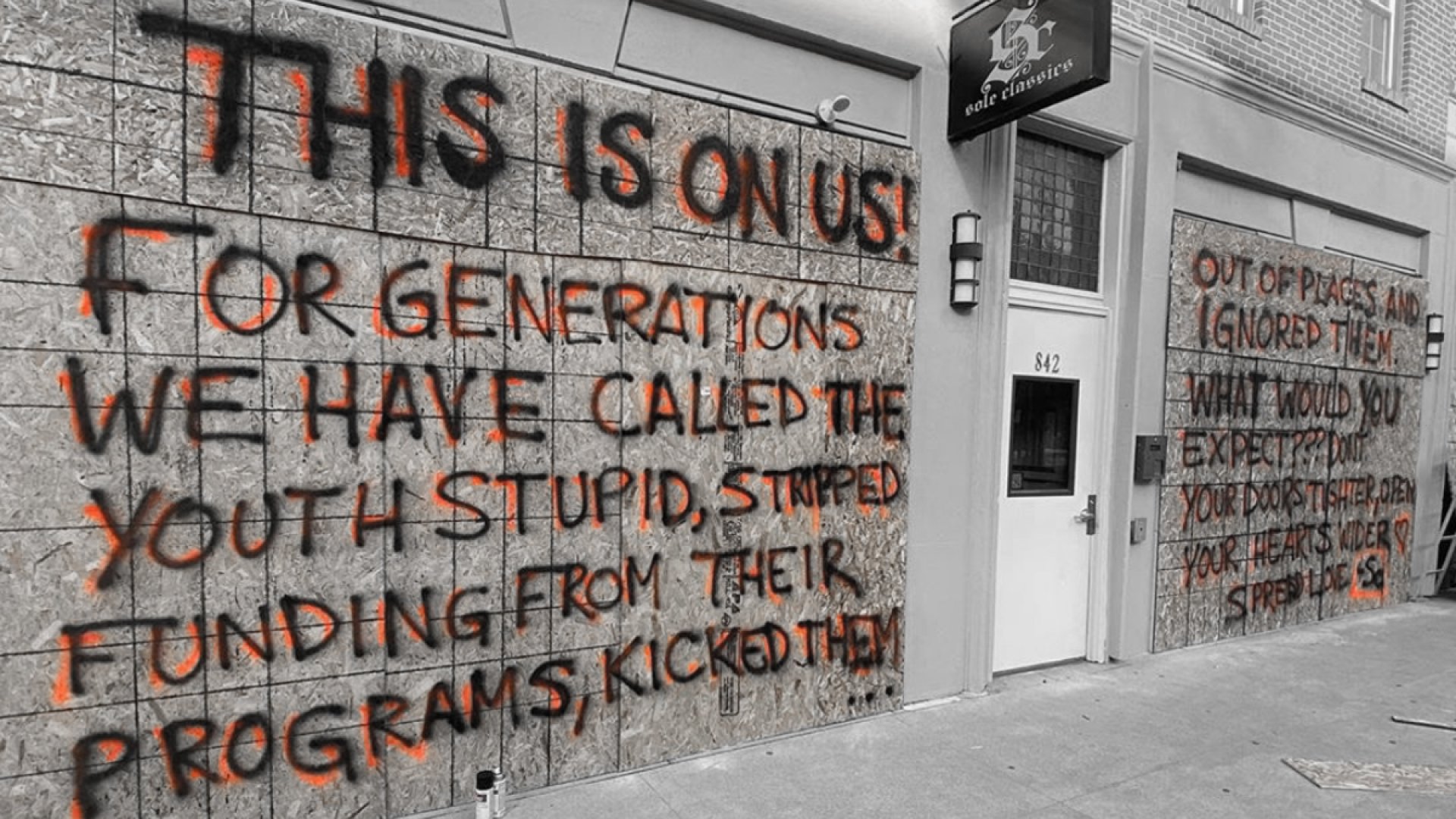 His Store Was Looted, yet He Turned It Into Something Positive