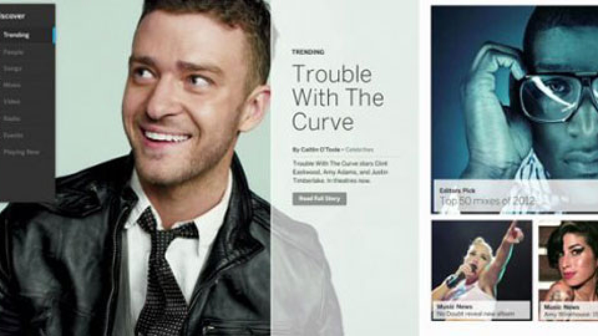 Justin Timberlake Meet the New Myspace