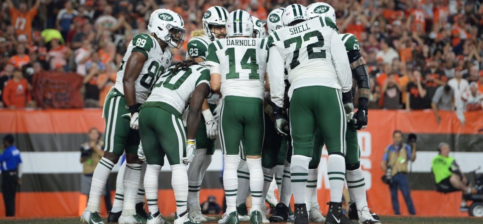 New York Jets fans reacting to a loss